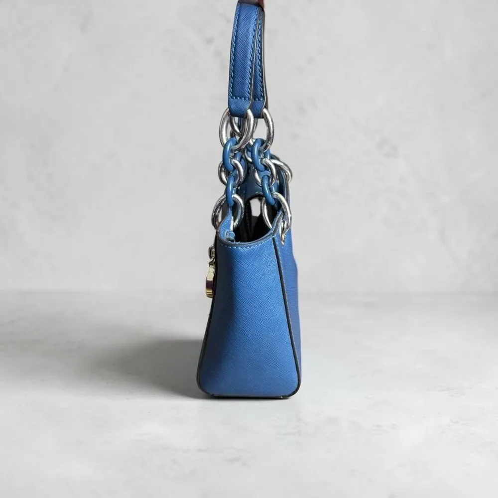 Michael Kors Small, Blue Sky Leather Tote